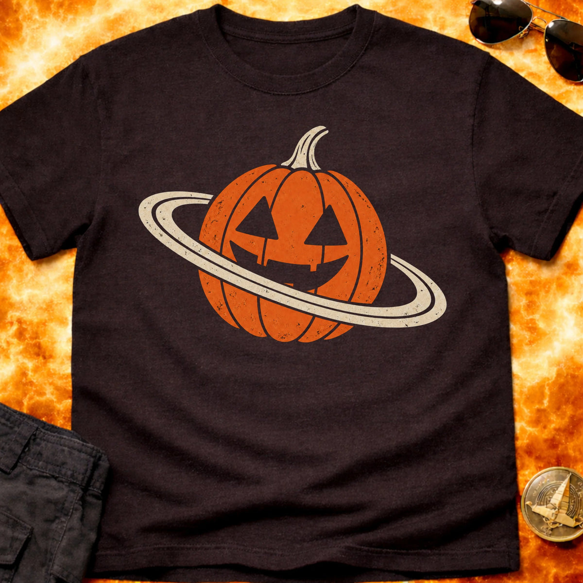 Saturn-O-Lantern T-Shirt product image 3