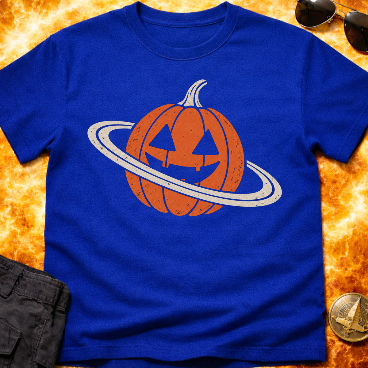 Saturn-O-Lantern T-Shirt product image 5