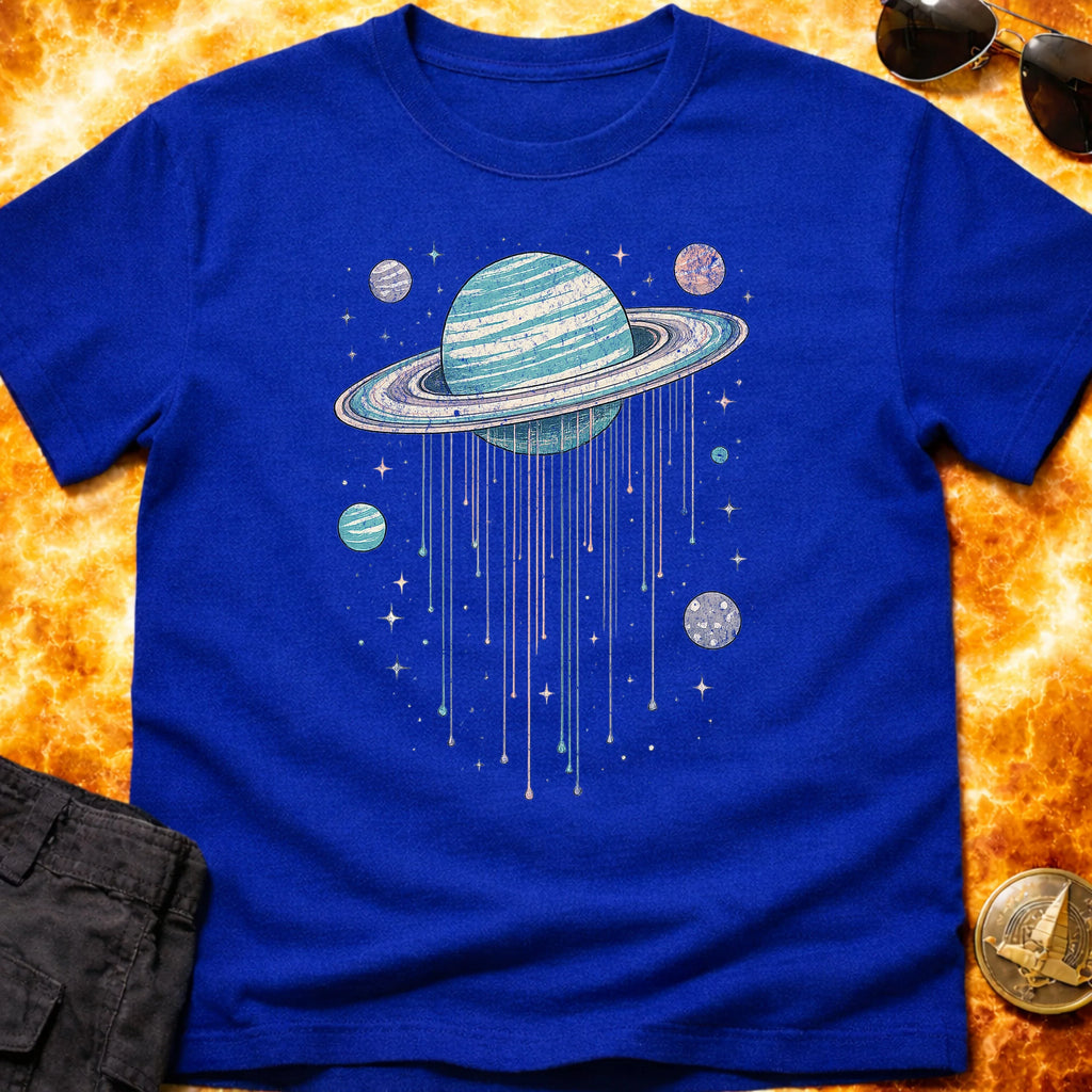Saturn Paint Drip T-Shirt product image 3