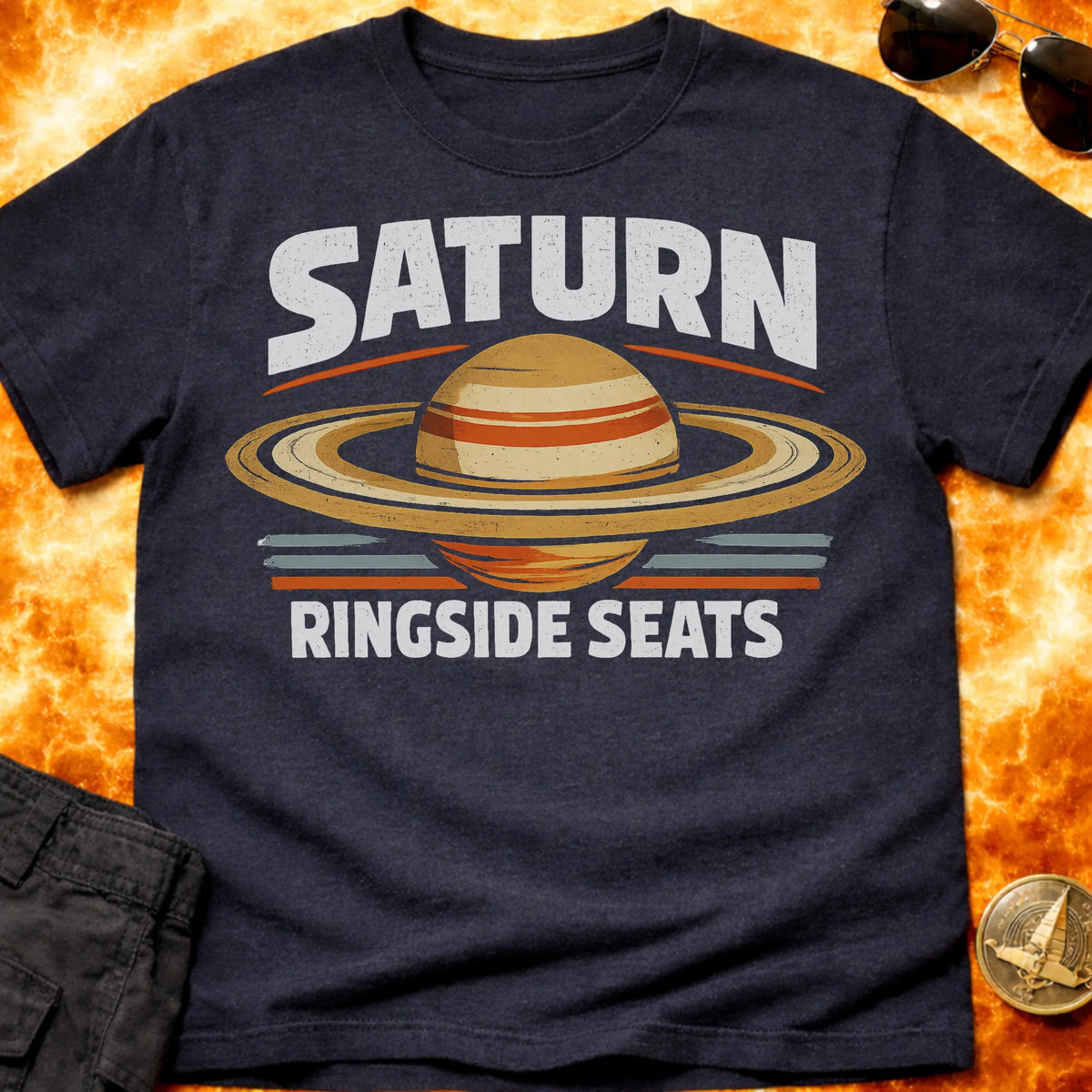 Saturn Ringside Seats T-Shirt product image 6