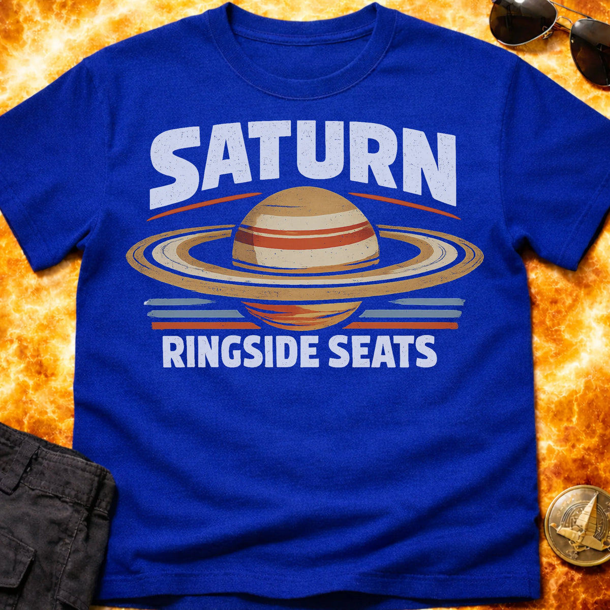Saturn Ringside Seats T-Shirt product image 3