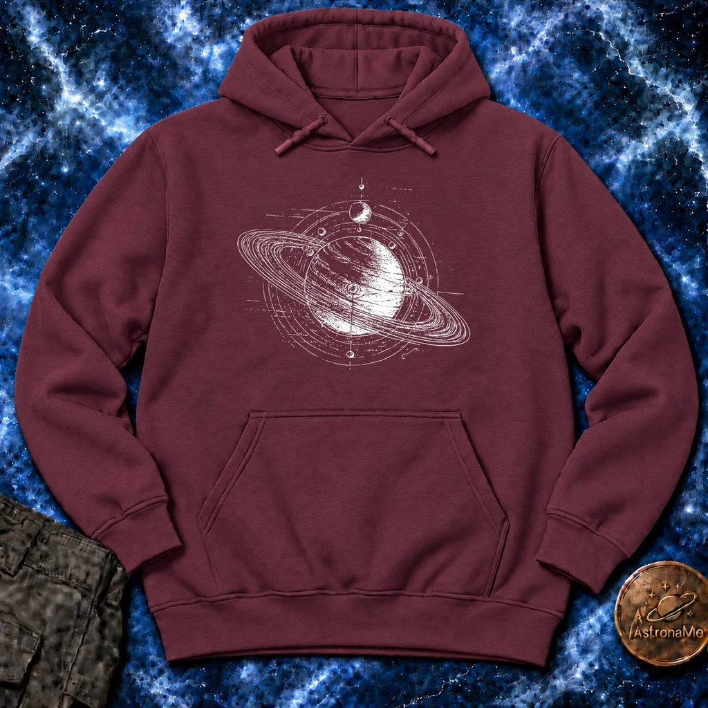 Saturn Schematic Hoodie product image 3