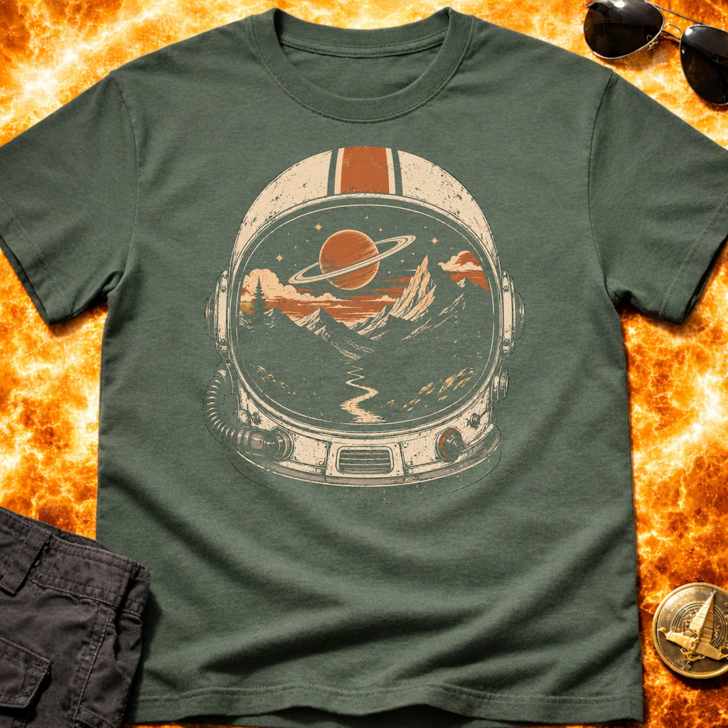 Saturn Valley Helmet T-Shirt product image 4