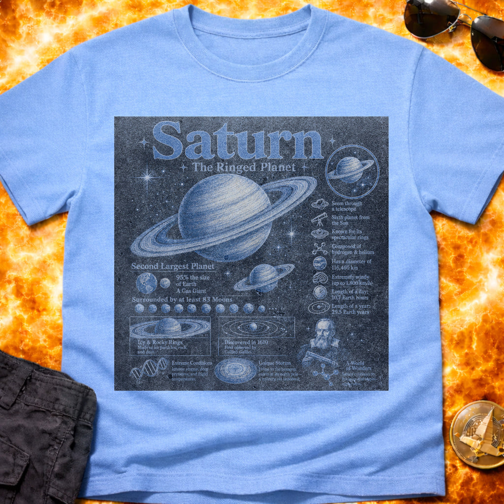 Saturn Info T-Shirt product image 2