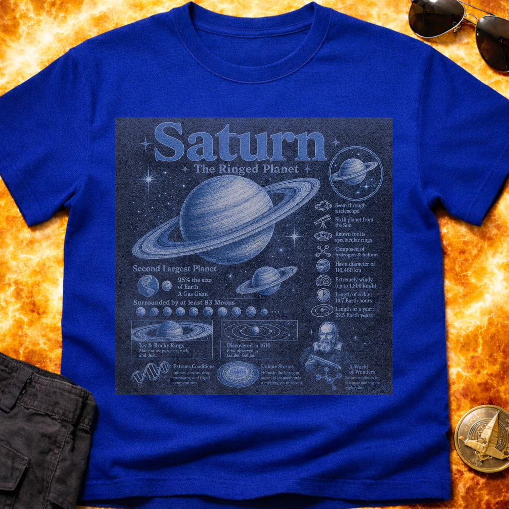 Saturn Info T-Shirt product image 4