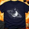 Saturn Schematic T-Shirt product image 1