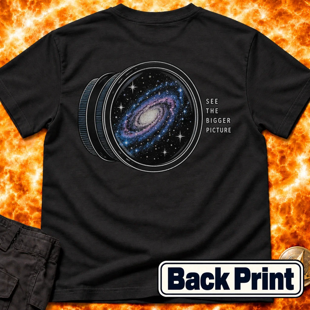 See The Bigger Picture Back Print T-Shirt product image 2