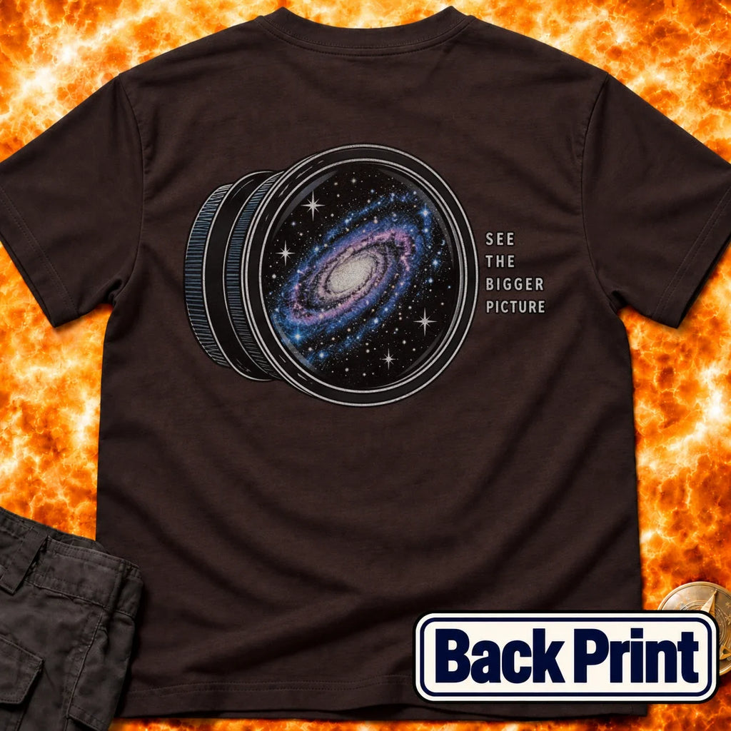 See The Bigger Picture Back Print T-Shirt product image 3