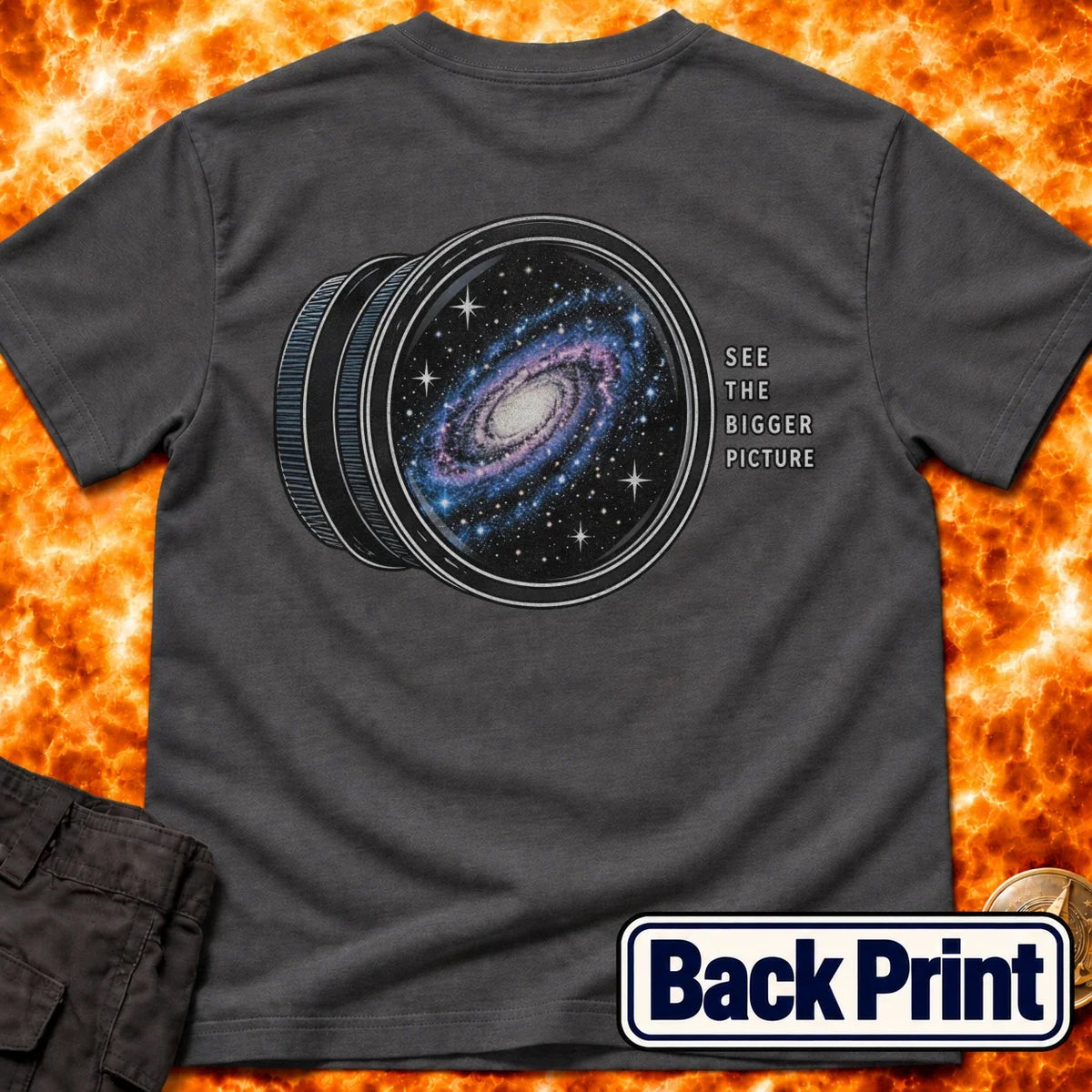 See The Bigger Picture Back Print T-Shirt product image 5