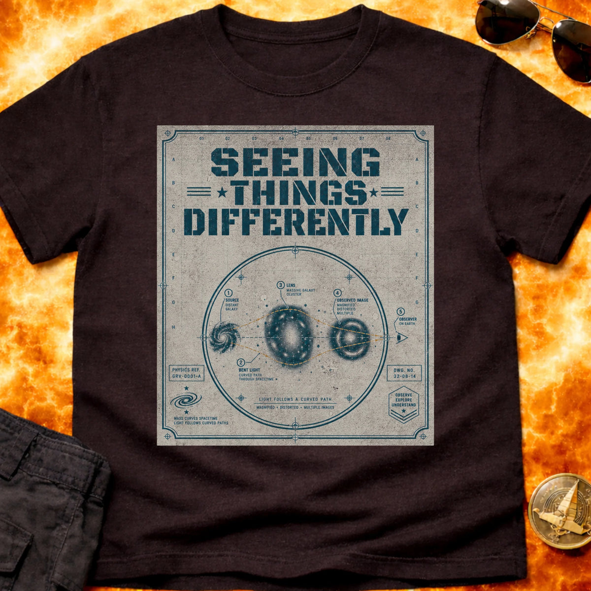 Seeing Things Differently Schematic T-Shirt product image 4