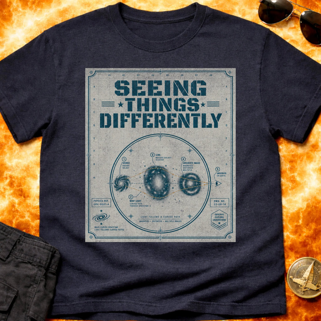 Seeing Things Differently Schematic T-Shirt product image 5