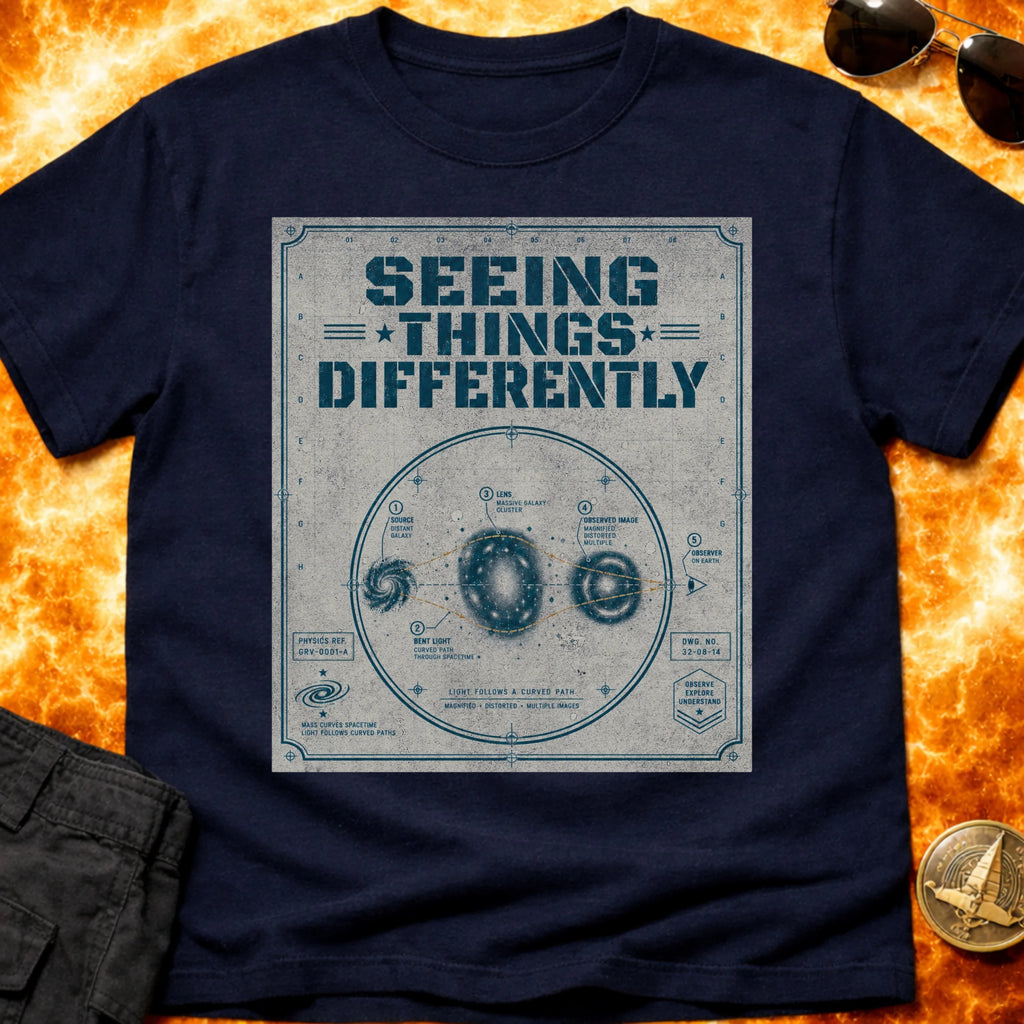 Seeing Things Differently Schematic T-Shirt product image 2