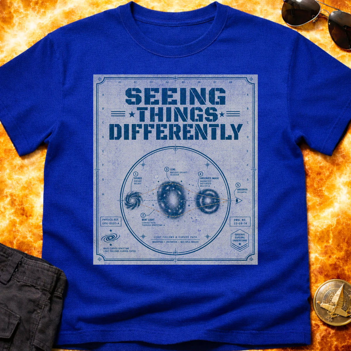 Seeing Things Differently Schematic T-Shirt product image 6