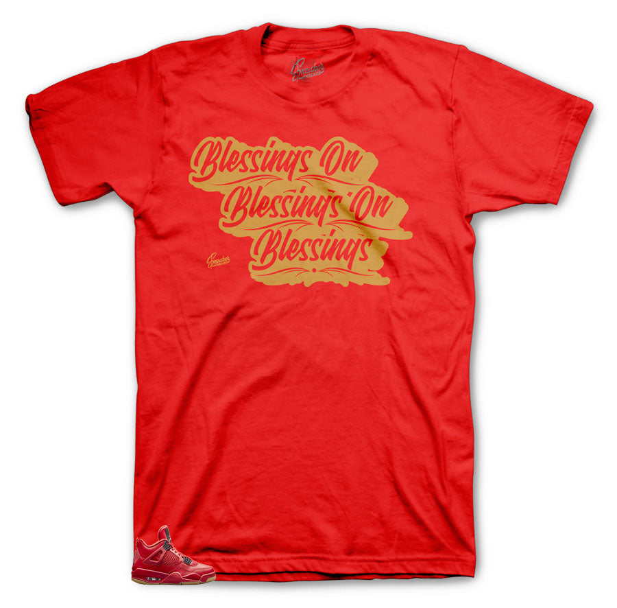 Retro 4 Singles Day Blessings Shirt