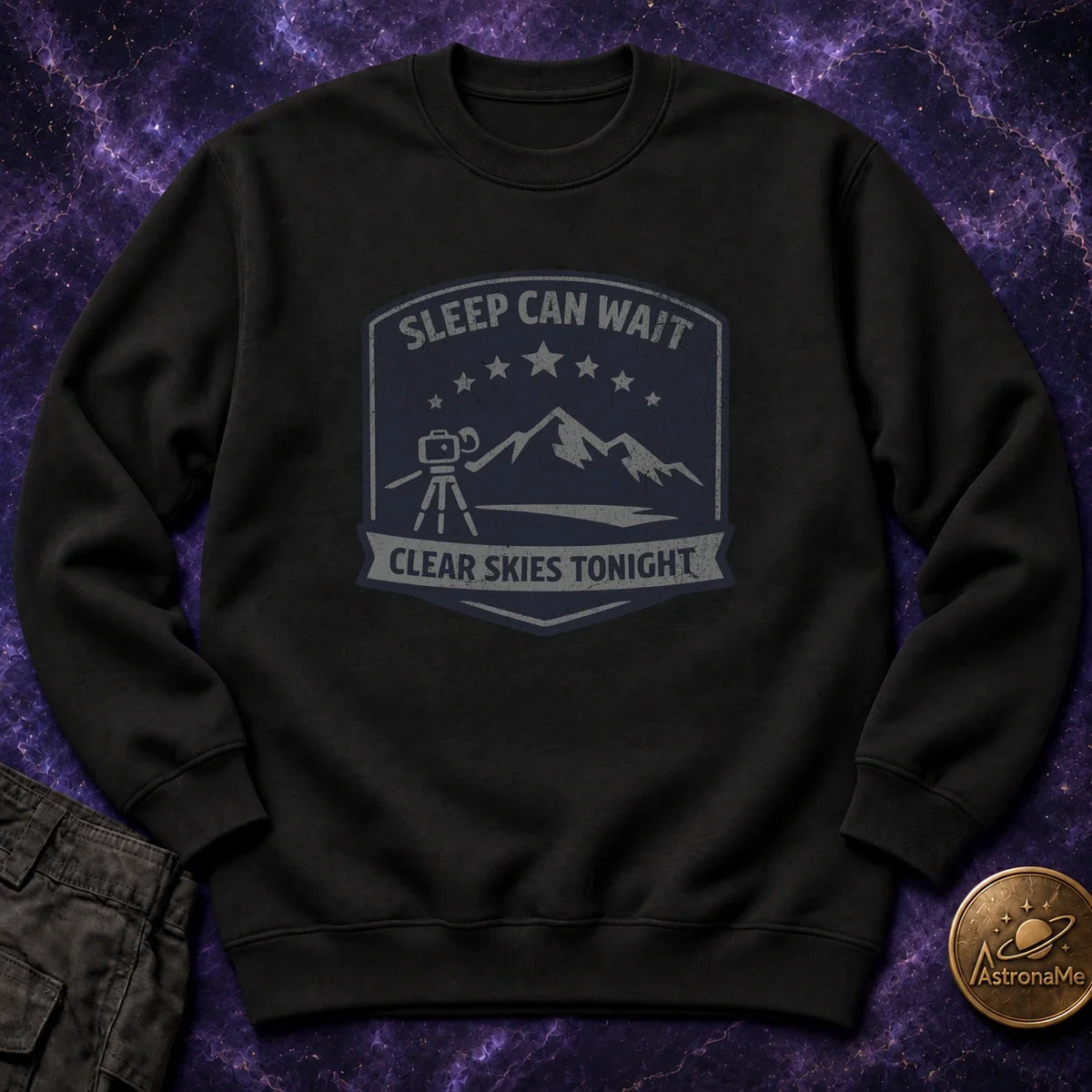Sleep Can Wait T-Shirt Crewneck Sweatshirt product image 1