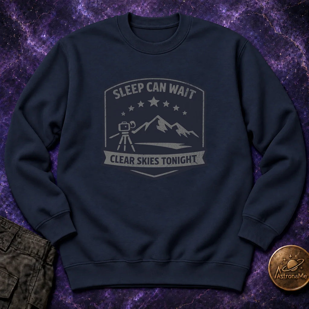 Sleep Can Wait T-Shirt Crewneck Sweatshirt product image 3