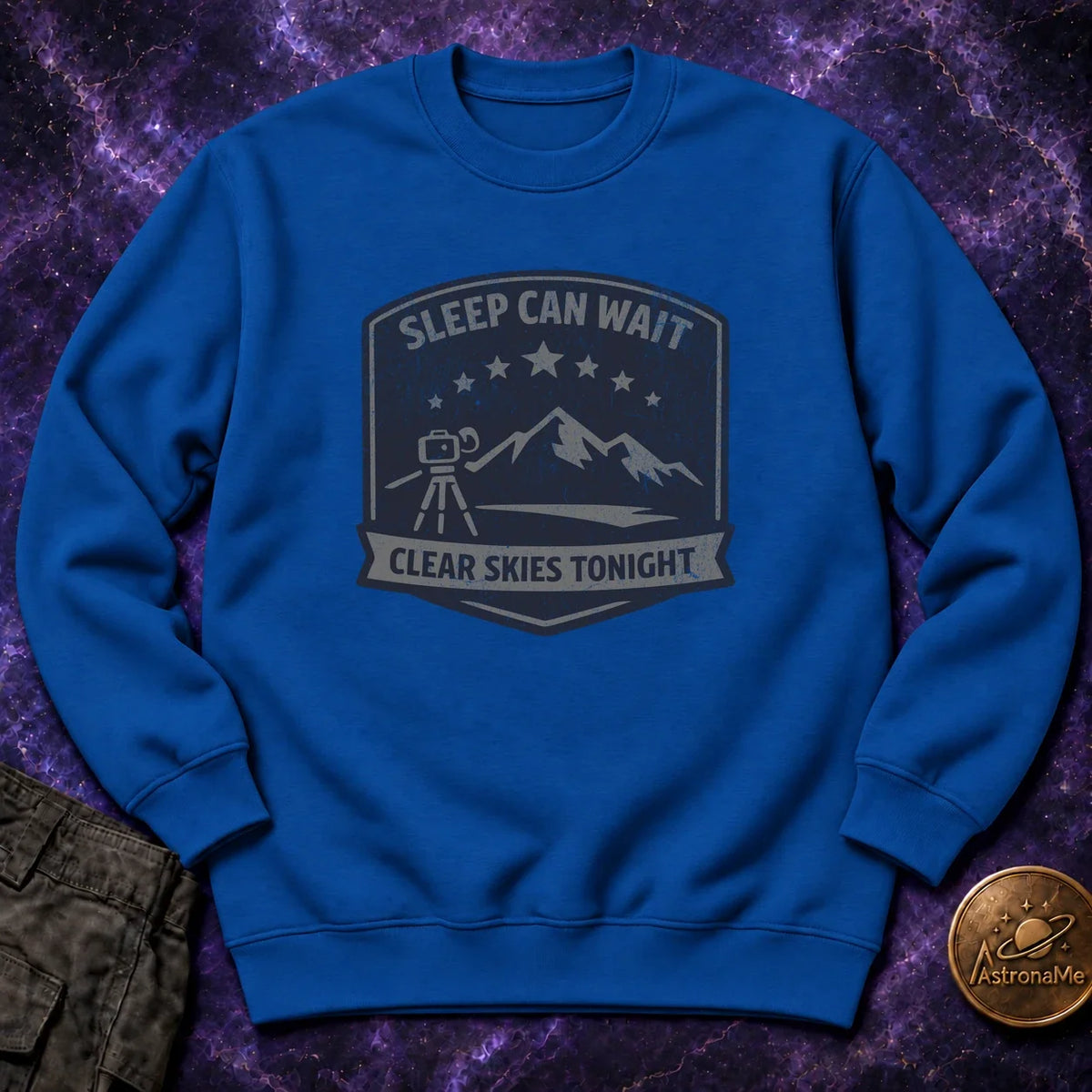 Sleep Can Wait T-Shirt Crewneck Sweatshirt product image 4