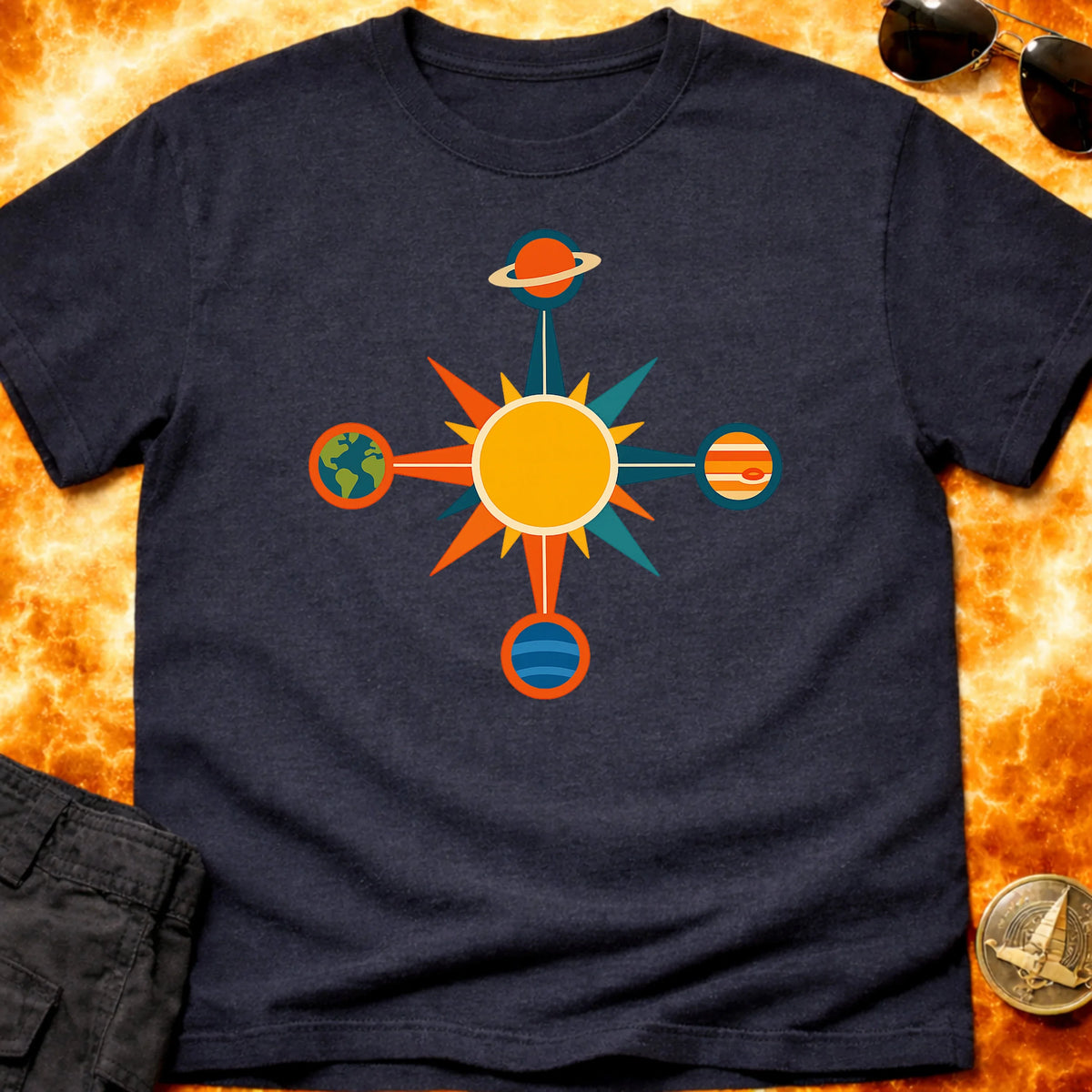 Solar Compass T-Shirt product image 4