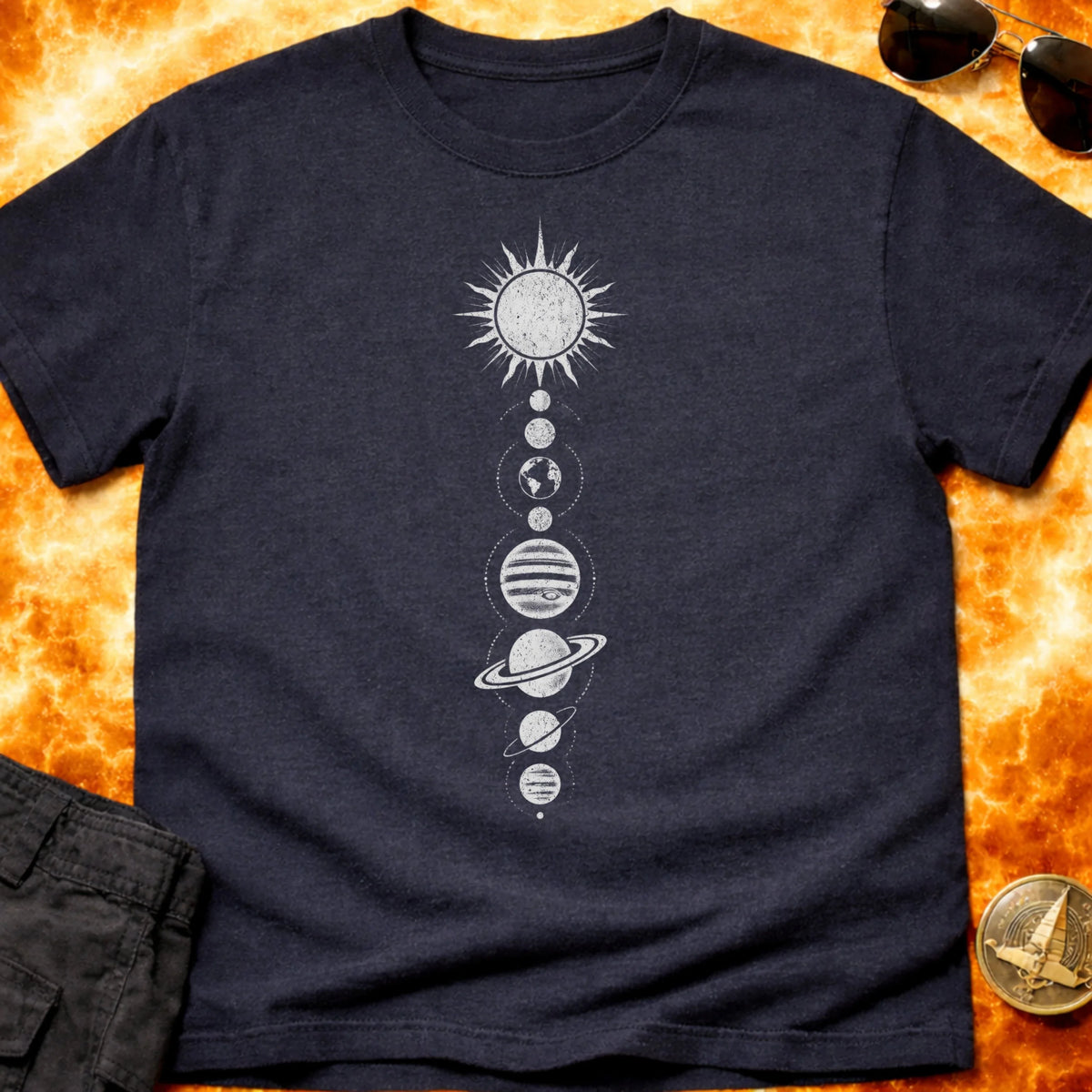 Solar Distressed T-Shirt product image 5