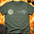 Solar Eclipse Diagram T-Shirt product image 1