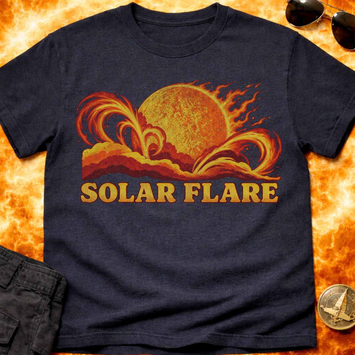 Solar Flare Vintage T-Shirt product image 4