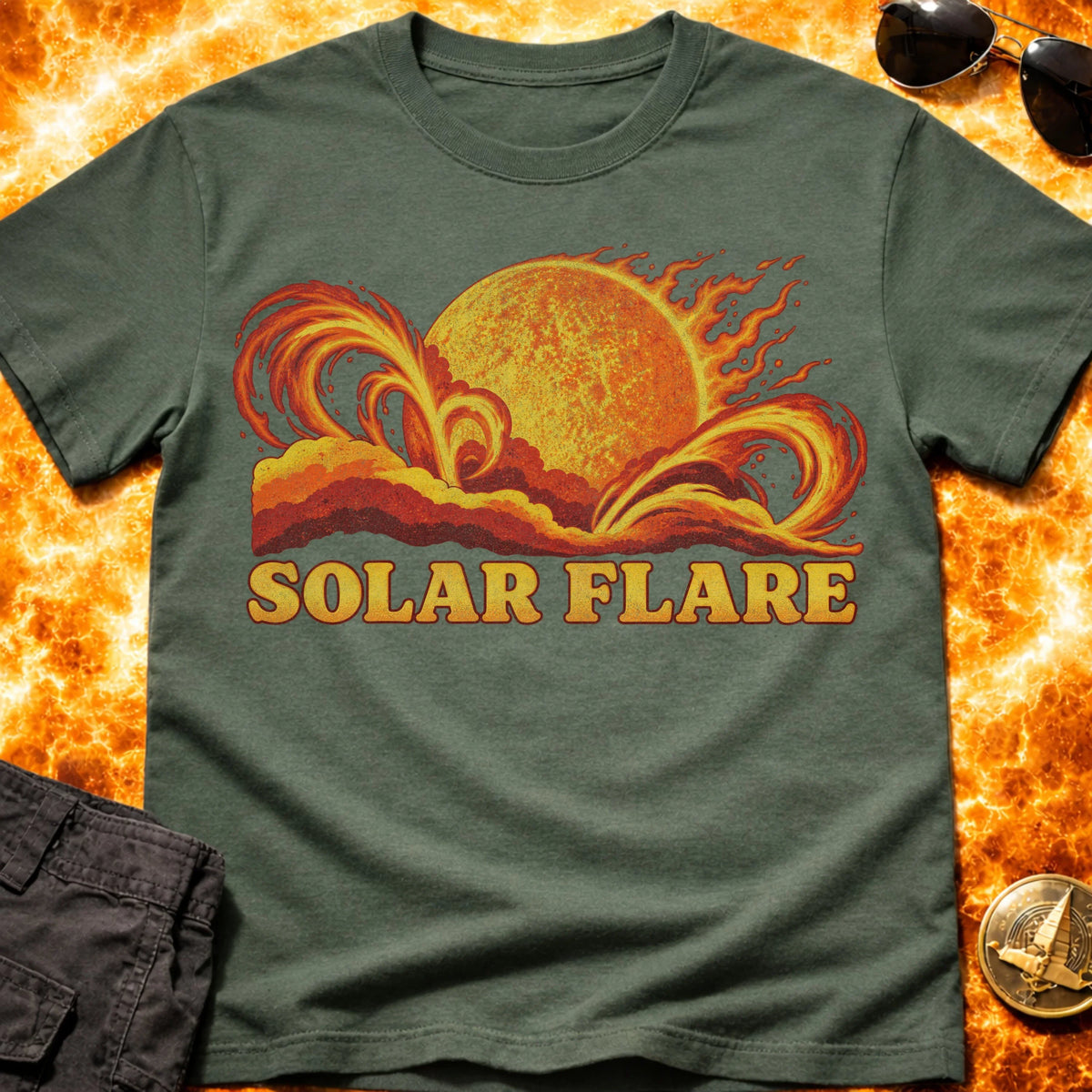 Solar Flare Vintage T-Shirt product image 7
