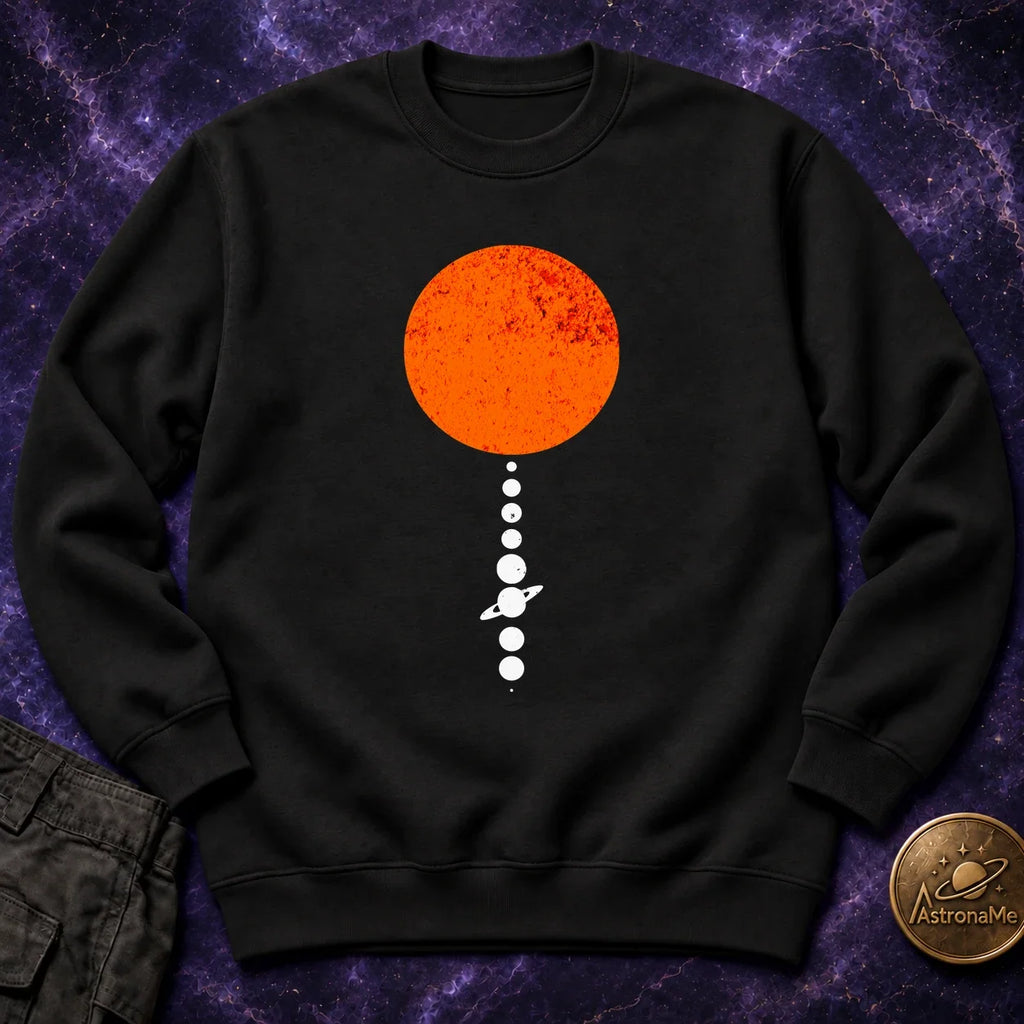 Solar System Alignment Crewneck Sweatshirt product image 2