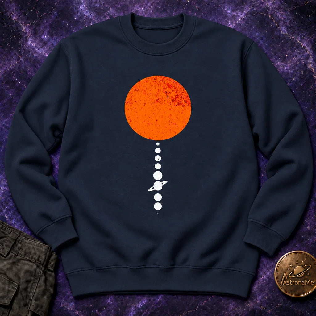 Solar System Alignment Crewneck Sweatshirt product image 1