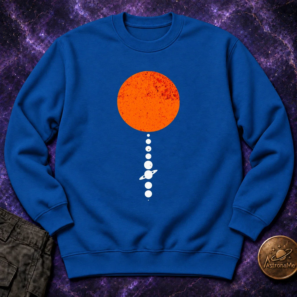 Solar System Alignment Crewneck Sweatshirt product image 4