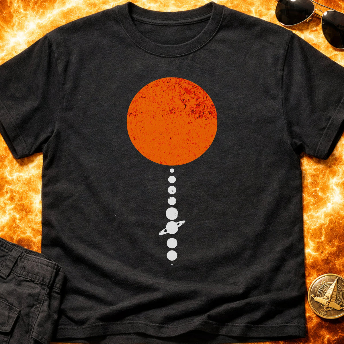 Solar System Alignment T-Shirt product image 1