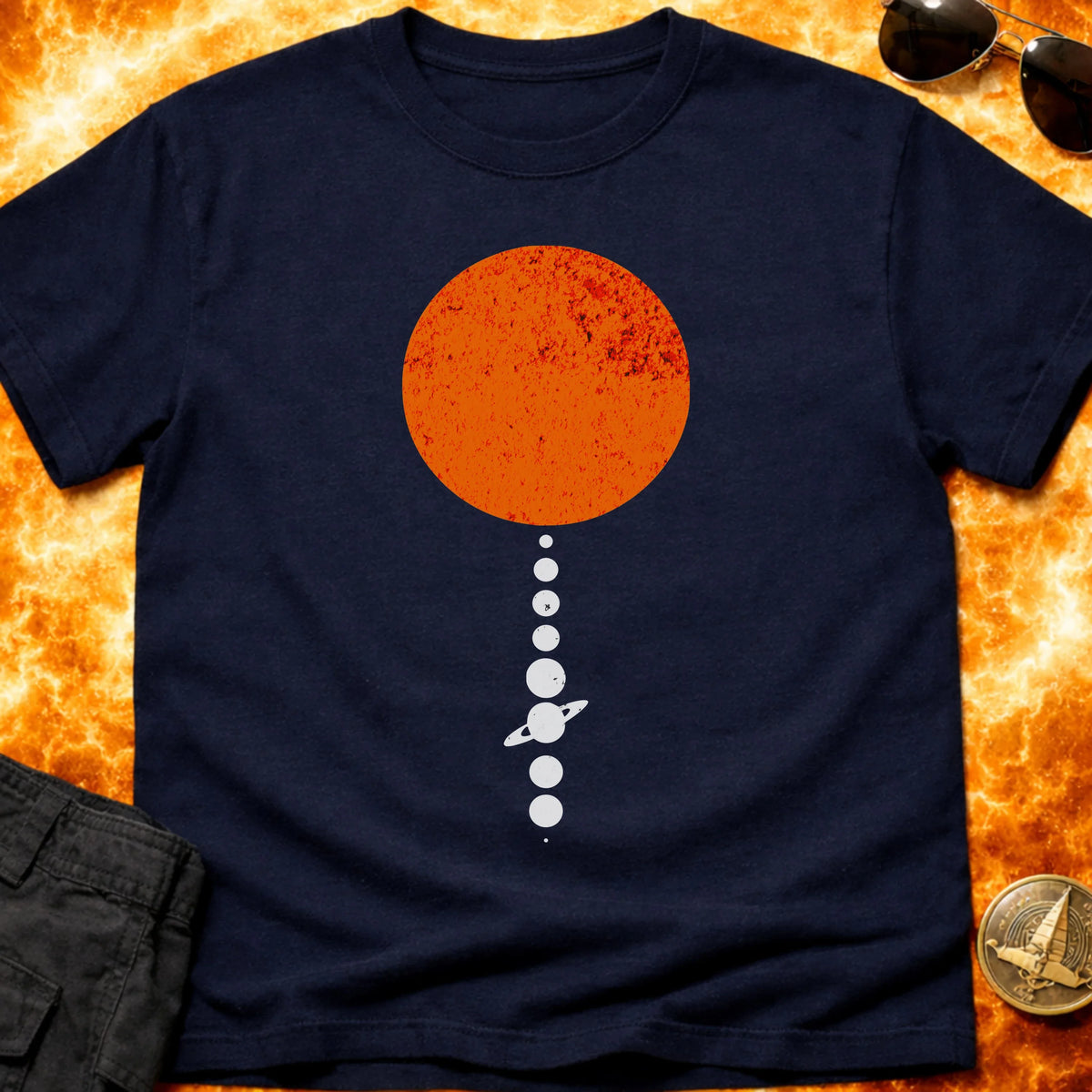 Solar System Alignment T-Shirt product image 2