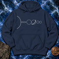 Solar System Minimal Line Hoodie product image 1