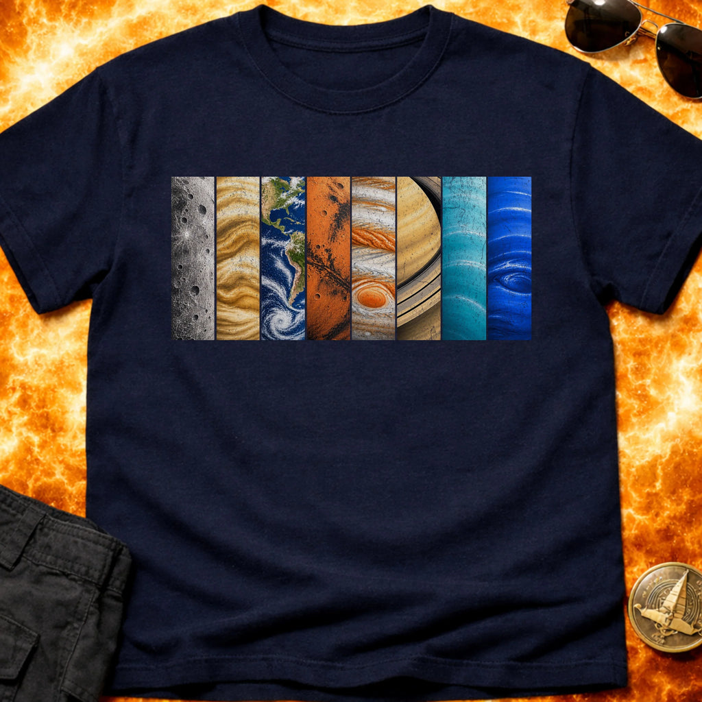 Solar system Panels T-Shirt product image 5