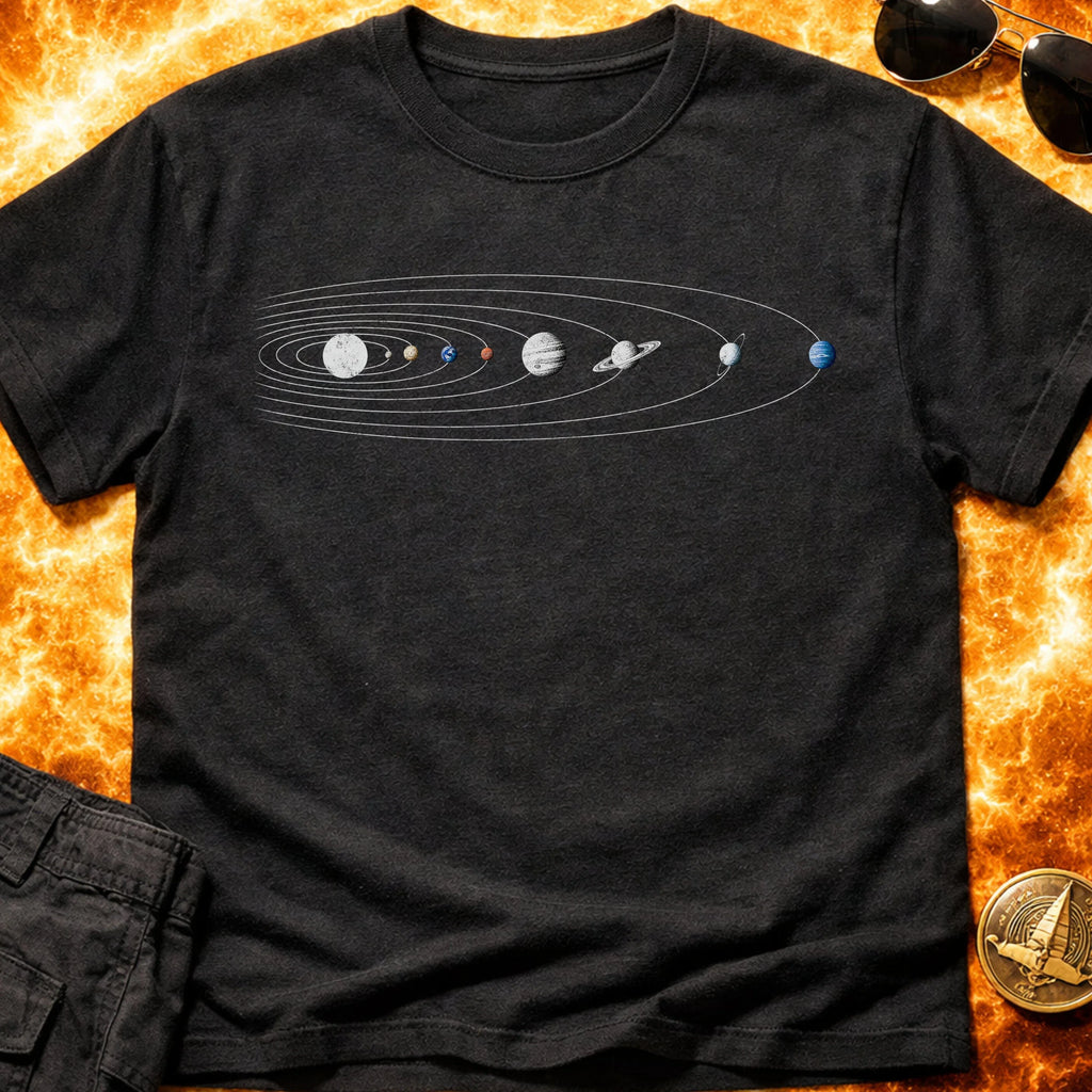 Solar System Rings T-Shirt product image 2