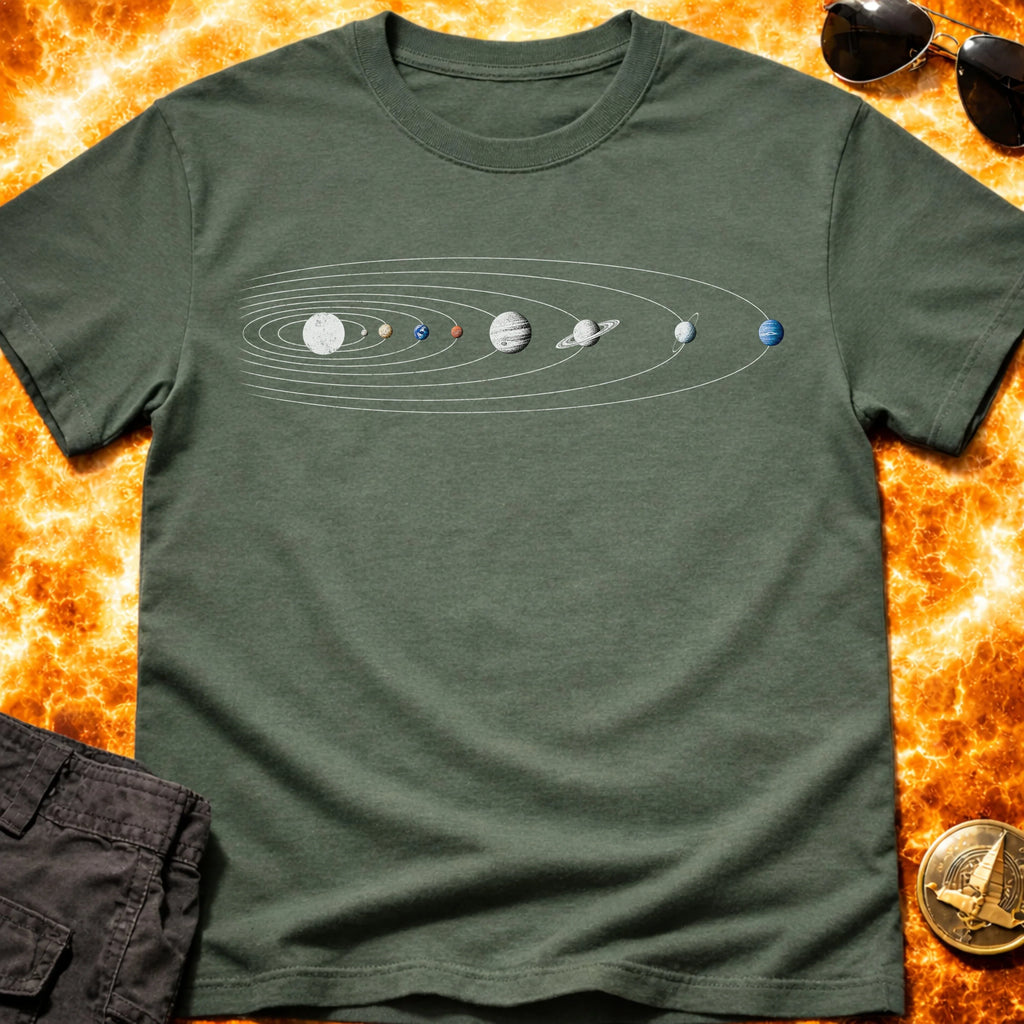 Solar System Rings T-Shirt product image 5