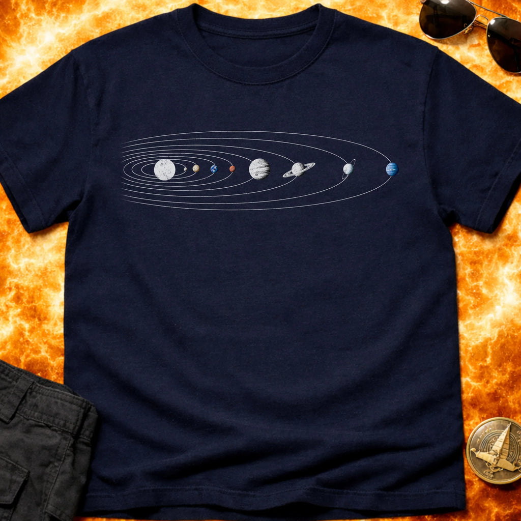 Solar System Rings T-Shirt product image 1