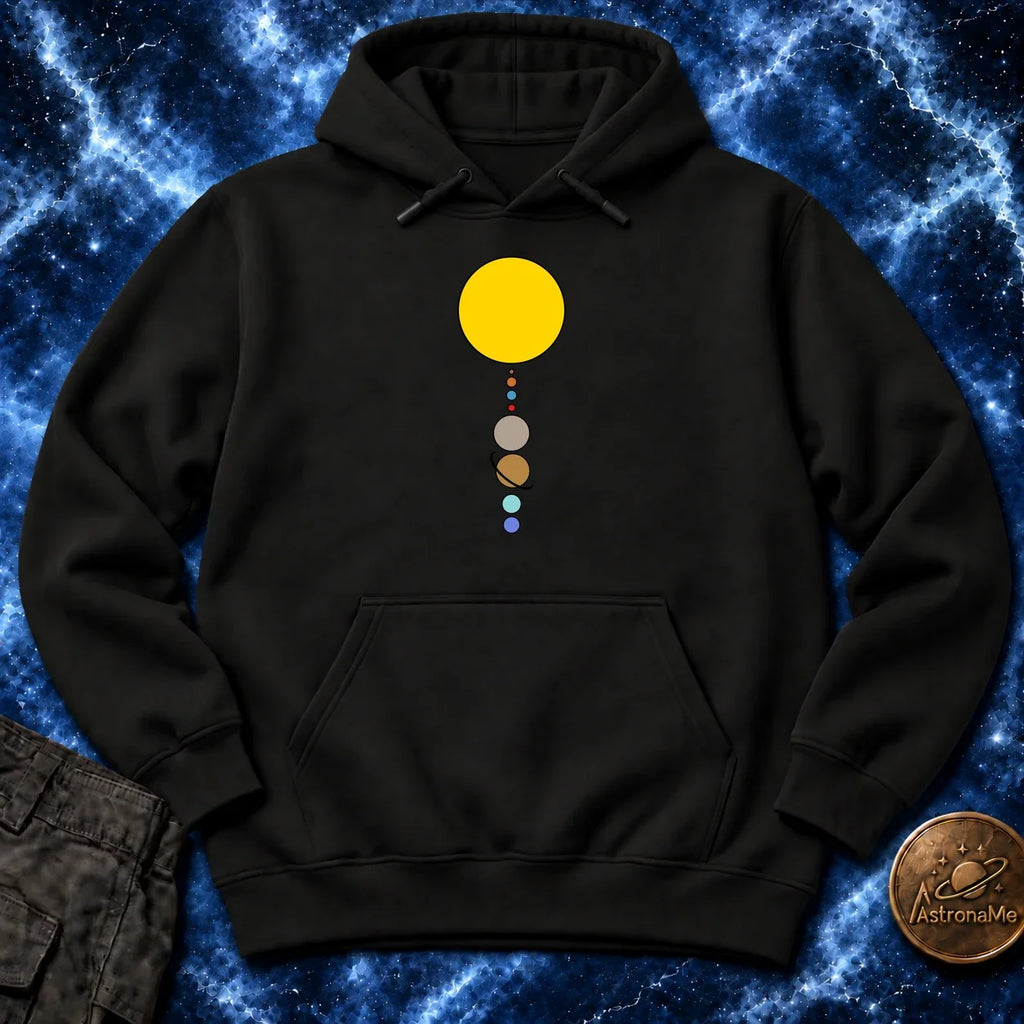Solar System Vertical Alignment Hoodie product image 5