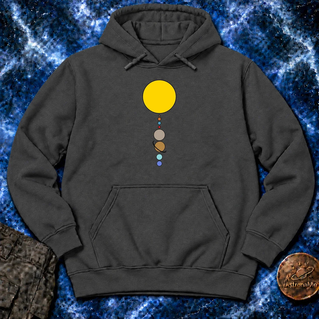 Solar System Vertical Alignment Hoodie product image 2