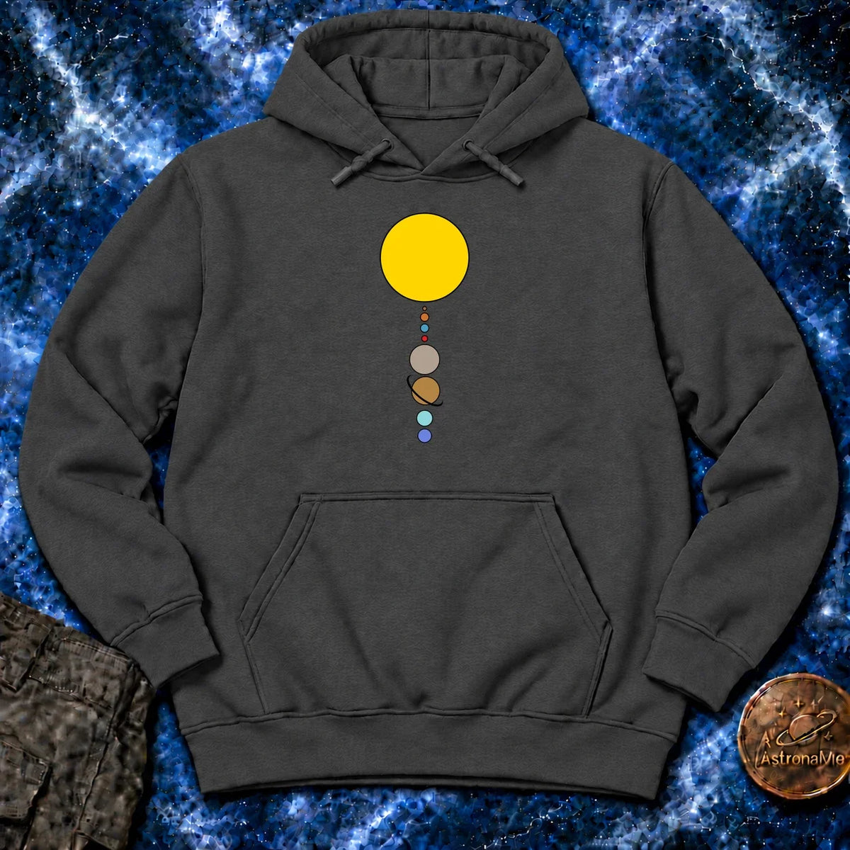 Solar System Vertical Alignment Hoodie product image 2