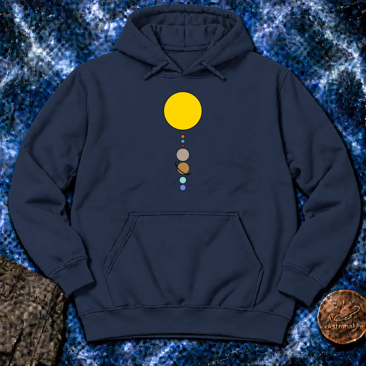 Solar System Vertical Alignment Hoodie product image 1