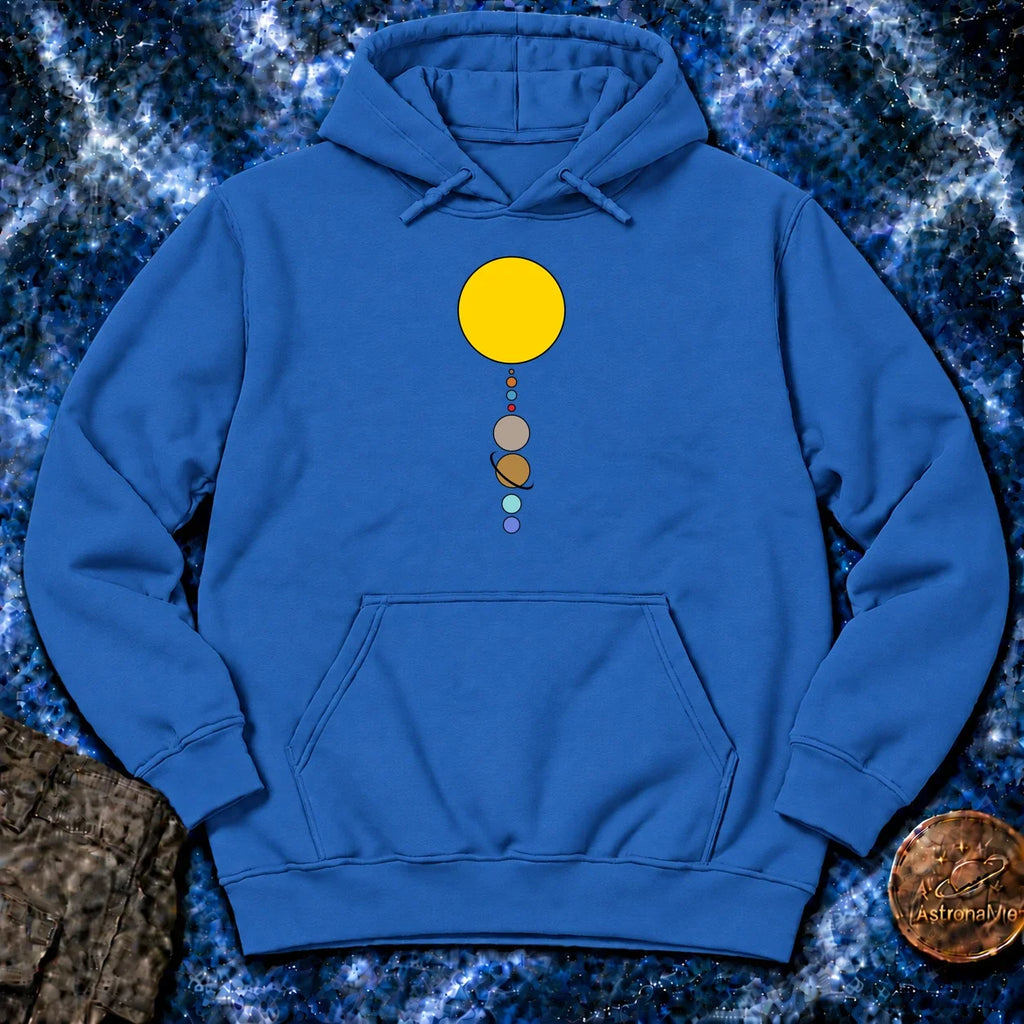 Solar System Vertical Alignment Hoodie product image 6