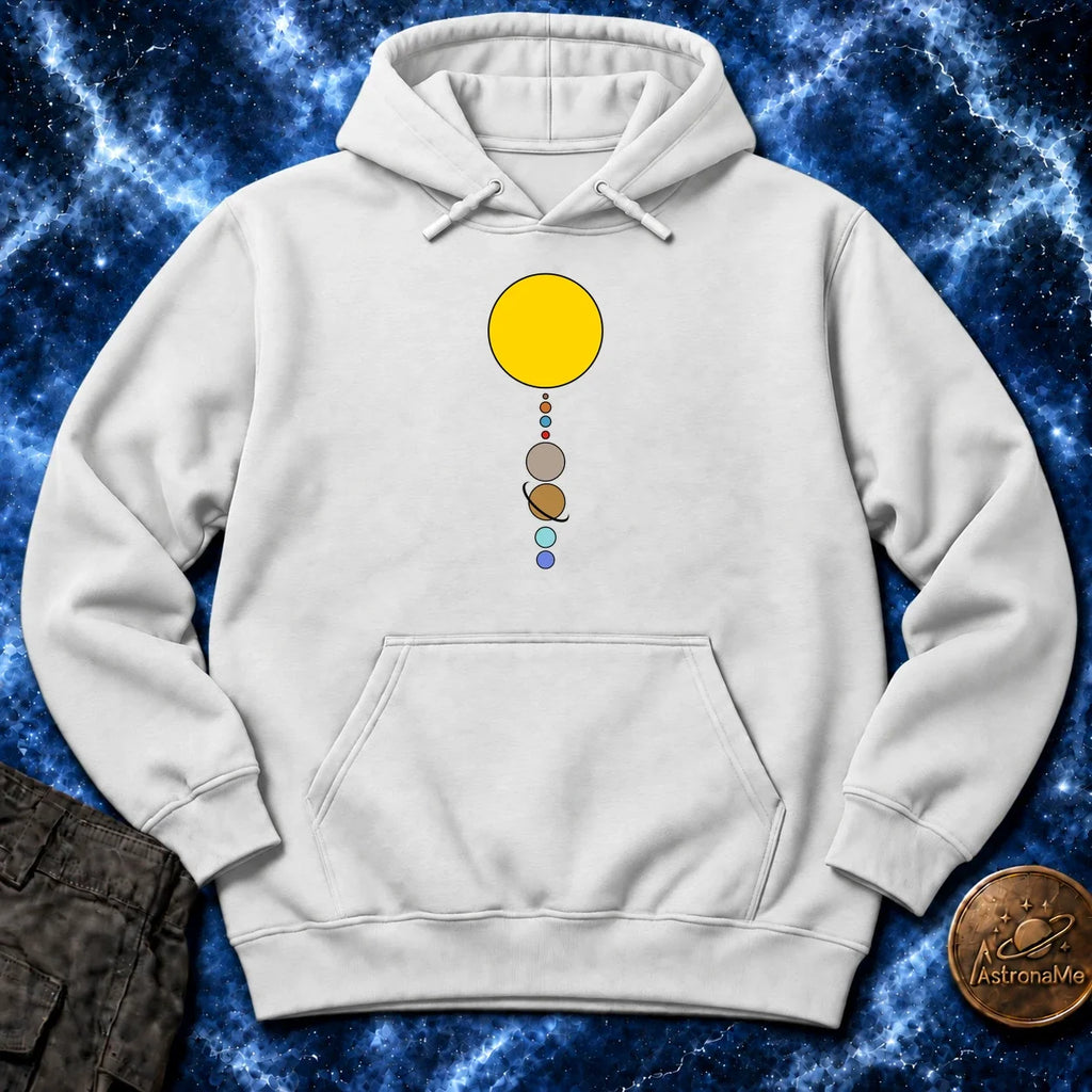Solar System Vertical Alignment Hoodie product image 4