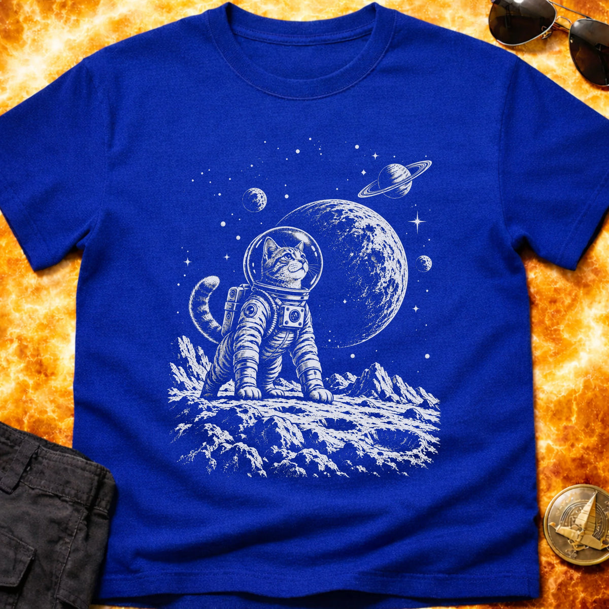 Space Cat T-Shirt product image 4