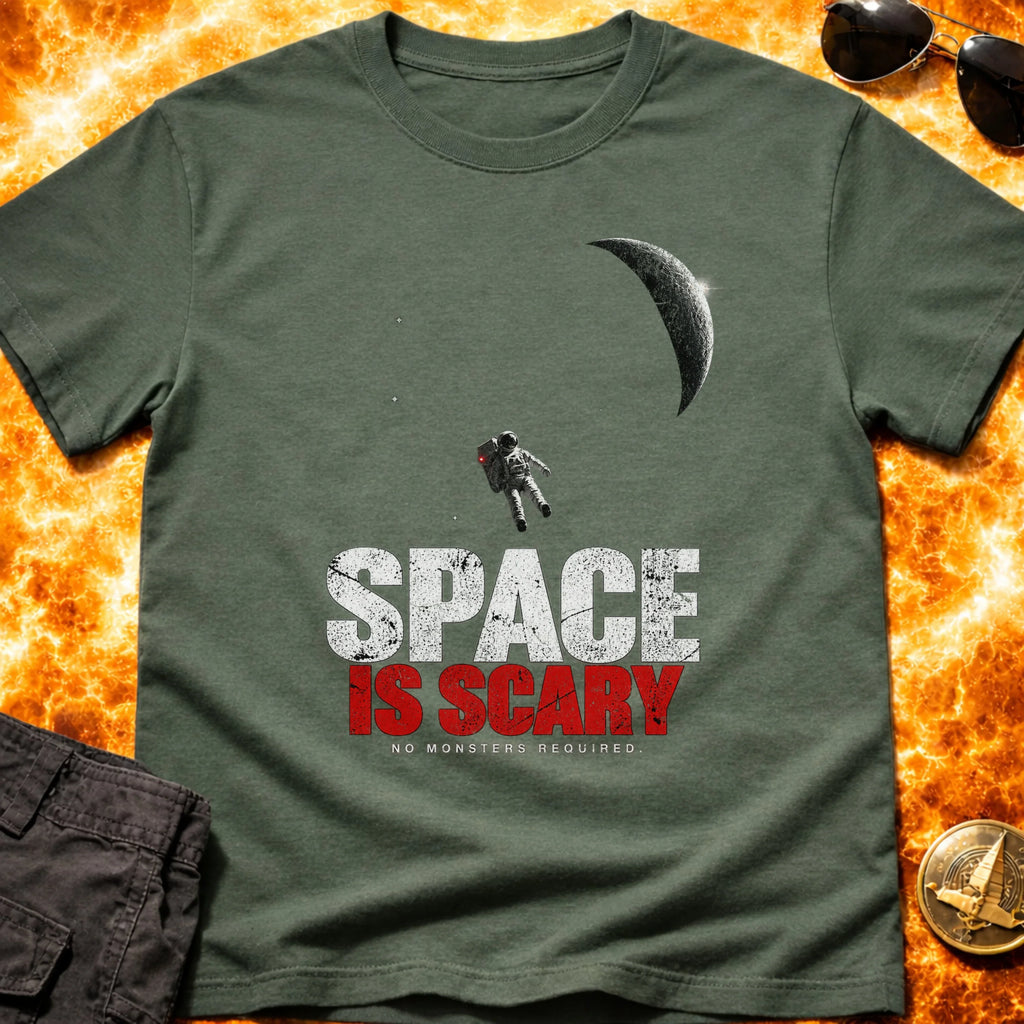 Space Is Scary T-Shirt product image 5