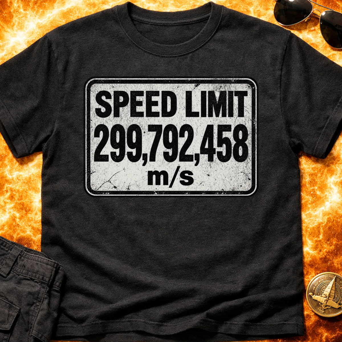 Speed of Light Limit T-Shirt product image 3