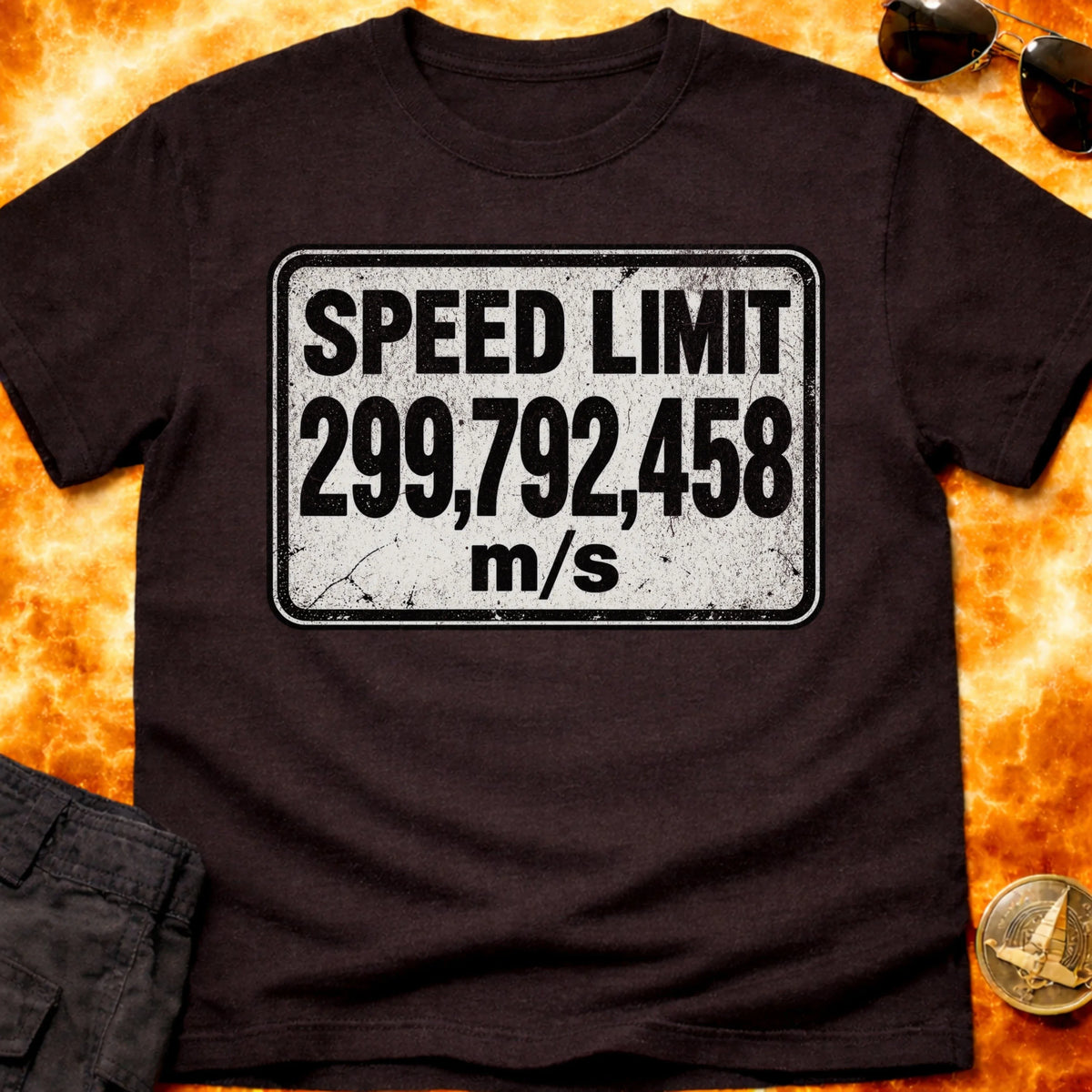 Speed of Light Limit T-Shirt product image 4