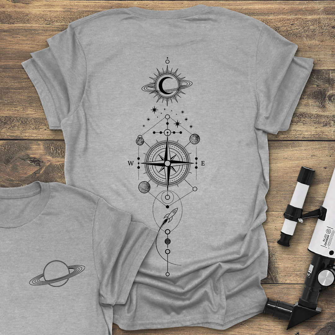 Cosmic Compass Back Print product image 7