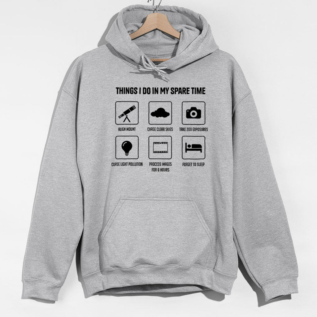 Astrophotography Spare Time Hoodie product image 1