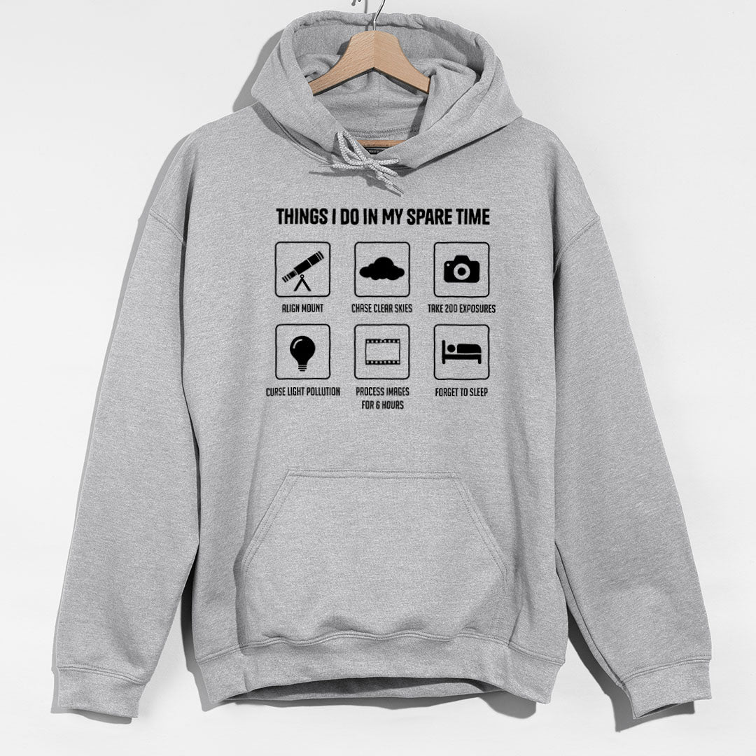 Astrophotography Spare Time Hoodie product image 1