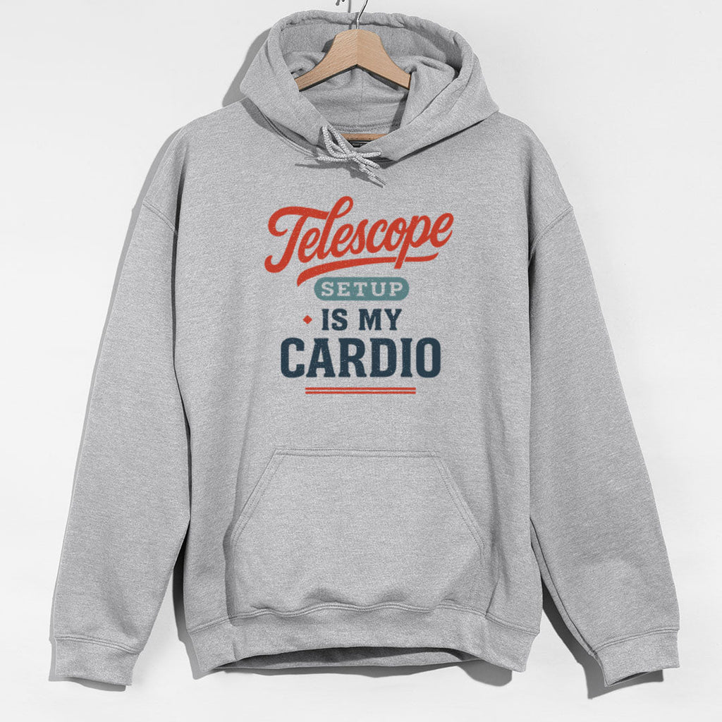 Telescope Setup Cardio Hoodie product image 1